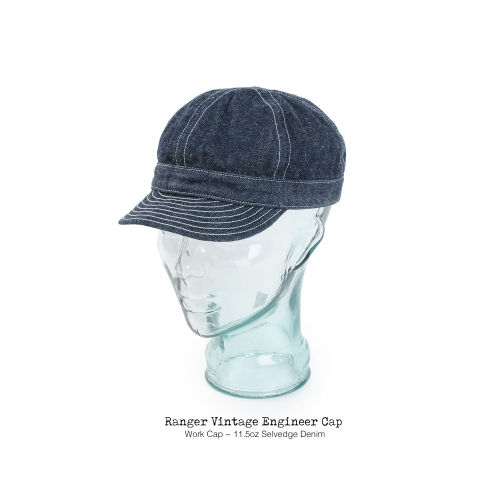 Ranger Vintage Engineer Cap 11.5oz維修帽 牛仔帽 工裝帽 鴨舌帽EL CAPITAL