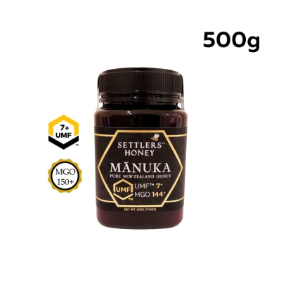 紐西蘭 Settlers 麥蘆卡蜂蜜 UMF7+ 500g