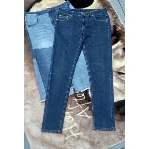二手 Hong Chubby 不對稱合切割造型牛仔裙M 正韓CROSS Denim 彈性 牛仔褲M