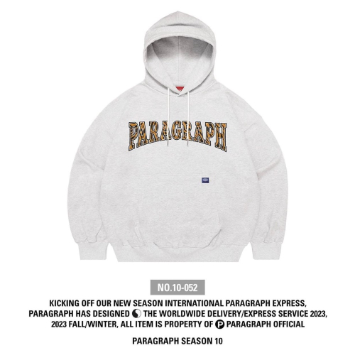 #預購+現貨STAY FRESH正韓代購??paragraph23FW 老虎配色logo 帽t NO.10-052
