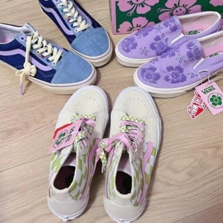 [unclev1966] Vans X Emma Mulholland 花朵 彩色 棋盤格 繽紛 俏皮 聯名 限定