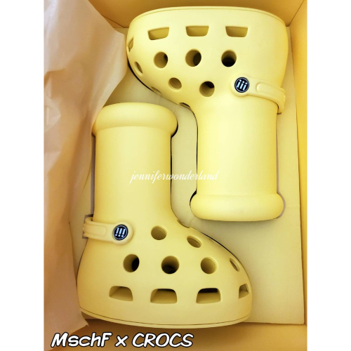 Crocs 黃靴下單