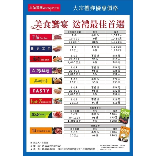 王品 贈品 (162)鄭