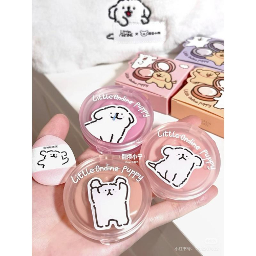 新品現貨｜小奧汀線條小狗聯名怦怦腮紅膏?