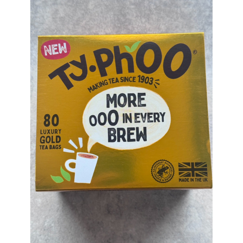 TYPHOO泰芙-黃金特濃紅茶250g(80包)裸包裝