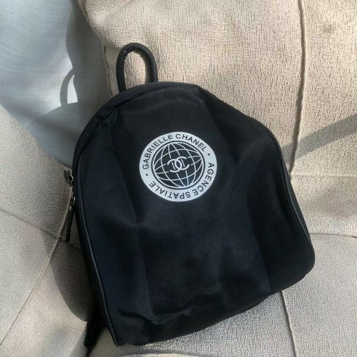VIP積分贈禮 Chanel 香奈兒 後背包 雙肩背包 實用尼龍 秀場禮品現貨雙肩包黑色肩背包手提包 方便實用 好氣質