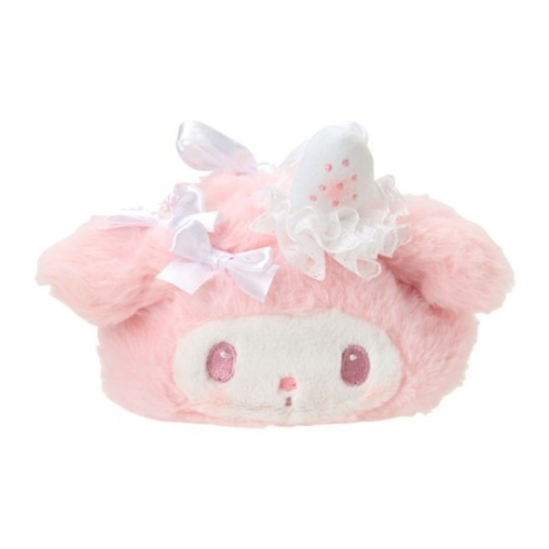 過生活IP訂購 三麗鷗 美樂蒂 My Melody 造型束口化妝包 草莓 淡雪午茶時光 6J16