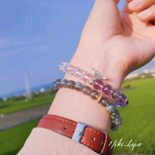 『niki_hope』✨｜點亮｜阿賽斯特萊 天然水晶 水晶手鍊 水晶細手鍊 手環 手鍊 手鏈