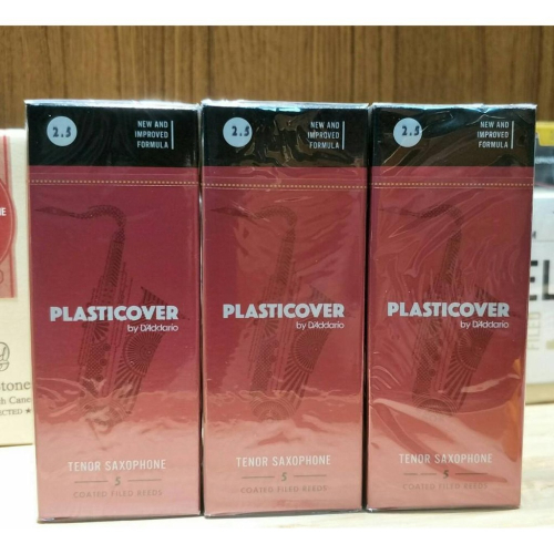 【博斯音樂】♫ D＇addario RICO PLASTICOVER 黑膠竹片 5片裝 / 次中音sax/新包裝
