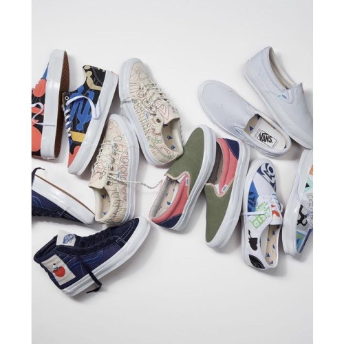 [unclev1966] 代購 Vault by vans X Geoff Mcfetridge 塗鴉 拼接 藝術 滑雪