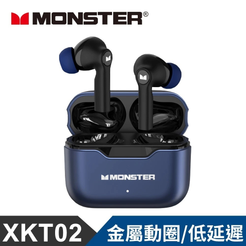 MONSTER XKT02經典真無線藍牙耳機/藍