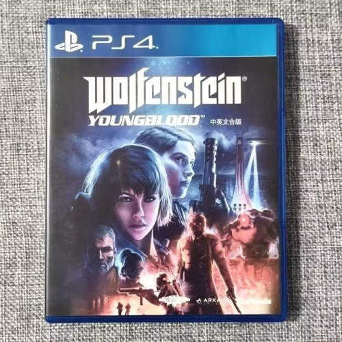 【小確幸】PS4 重返德軍總部 新血脈 血氣方剛 Wolfenstein 中文版 遊戲片 光碟