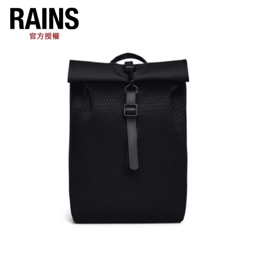 RAINS Rolltop Rucksack Mesh Mini W3 防水迷你捲蓋後背包(13350)