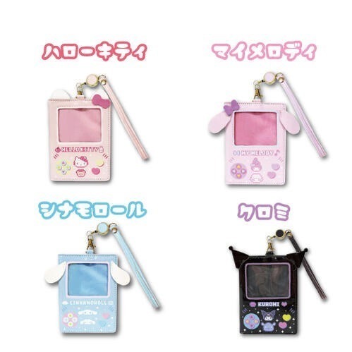 日本 三麗鷗Sanrio 電動造型透明窗卡片包 Kitty/美樂蒂 現貨