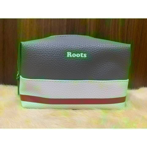 華航 x Roots 聯名 豪華經濟艙 盥洗包 過夜包 收納包