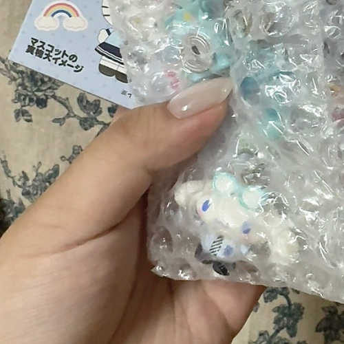 大耳狗校園吊飾交換花小兔