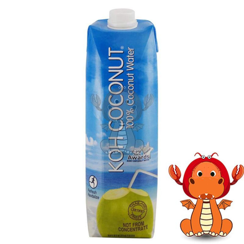 Koh coconut 純椰子汁 1kg 酷椰嶼 100%純 koh 椰子汁 koh 西瓜椰子水 koh 椰奶 唯龍購物