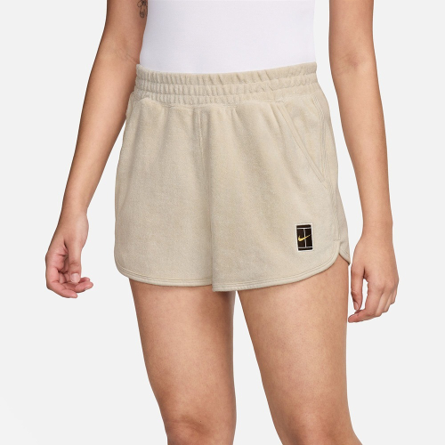 【WS】NIKE COURT HERITAGE 女 中腰 運動 球褲 網球 短褲 卡其 FQ2283-104 咖啡237