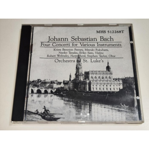 Bach Four Concerti For Various Instruments Orchestra Of St.