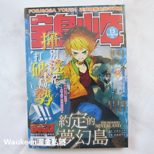 寶島少年週刊 FORMOSA YOUTH 15 2019 1265 排球少年 我們真的學不來 流星花園 航海王 SAMU