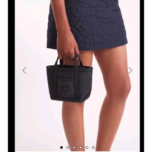 FOX HEAD PUFFER MINI TOTE black