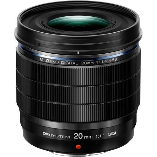 【OLYMPUS】M.ZUIKO DIGITAL ED 20mm F1.4 PRO 高解像力 柔和散景 鏡頭 (公司貨)