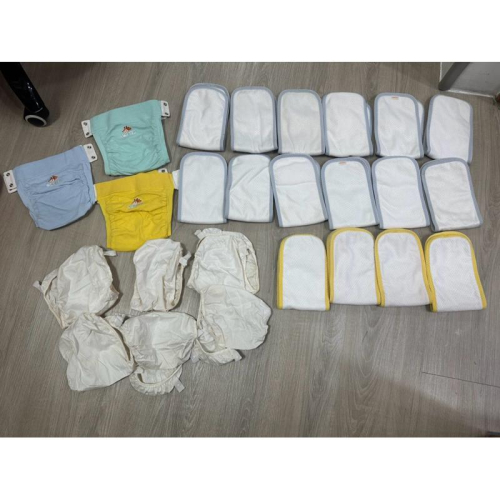 二手/Sikaer整組喜可環保尿褲/布尿布DB700/延長扣/禮盒包裝