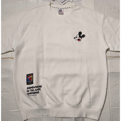 (9796) AAPE X DISNEY 長袖上衣 胸圍116 衣長71