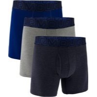 【鳥日子】現貨 出清 M Under Armour UA Perf Cotton 6吋 四角 運動內褲 (3入)