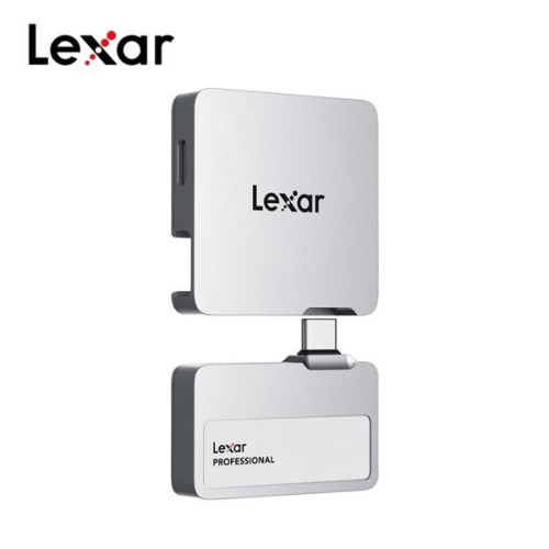 Lexar 雷克沙 SL400 行動固態硬碟 1TB Silver (with Hub)