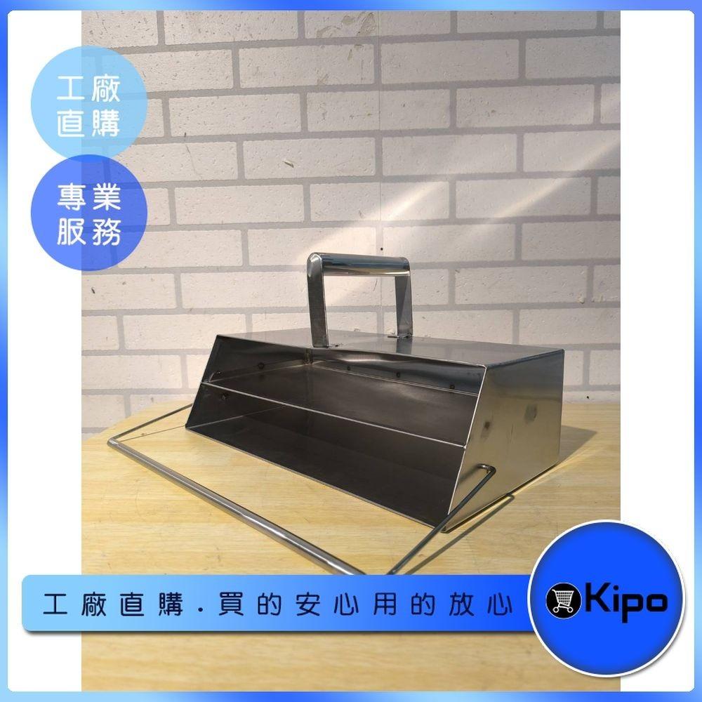 KIPO-韓國烤肉烤盤 收餐車 雙層收納車儲存桶 圓形帶頂40cm 烤盤炭盆收集車-CME009104A