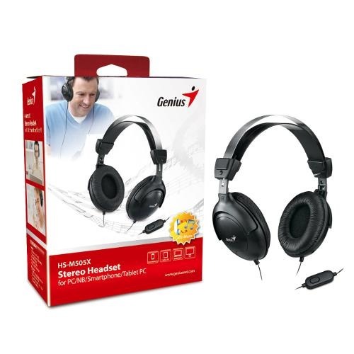 Genius HS-M505X HS-400A頭罩式耳機 全罩頭戴式耳機 昆盈 股東會紀念品 全新未拆