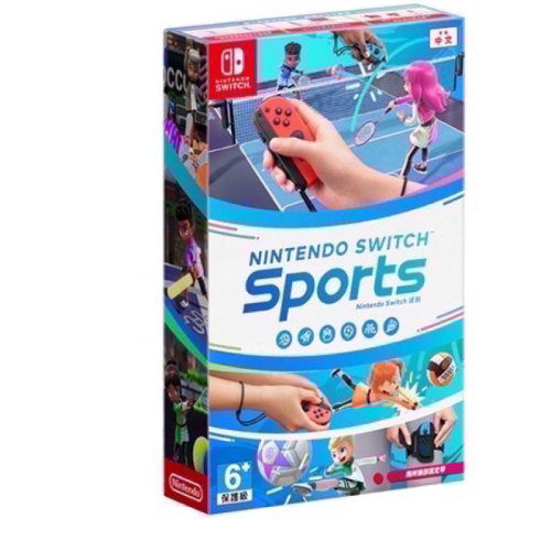 全新 現貨 NS Switch 遊戲 Sports 運動 附腿綁帶（台灣公司貨）