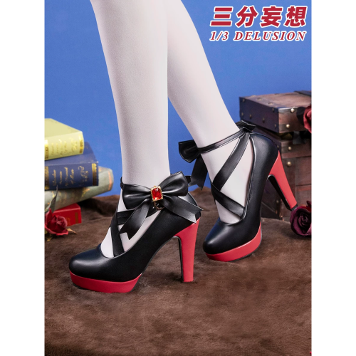 【祭司】真理之下 鞋子 緋 cosplay 紅髮的魔女 第五人格 cos 三分妄想