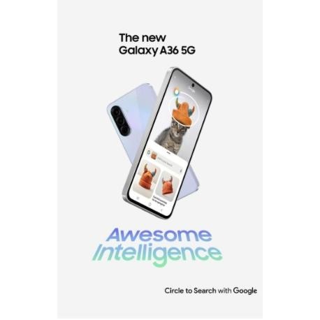 (空機自取價) 三星Galaxy A36 8G/128G 5G 大螢幕AI手機 全新未拆封台灣公司貨 A34 A35