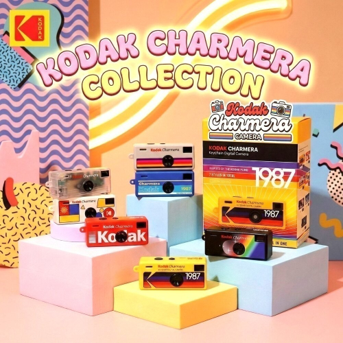 【限時購】 ?現貨 快速出貨 KODAK Charmera 柯達 迷你相機 盲盒 鑰匙圈 隨身機
