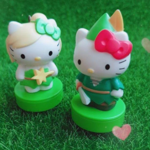 【薇樂園 】凱蒂貓 夢幻變裝 吊飾印章 迷你公仔印章 兩款 一起賣
