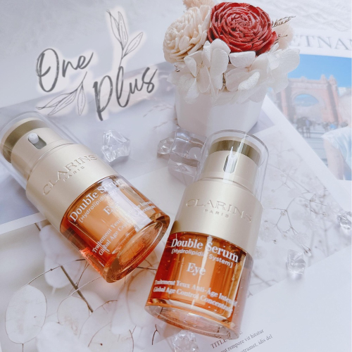 現貨不用等‼️開發票買賣有保障?Clarins 克蘭詩 黃金亮眼萃20ml/黃金雙激萃 20ml 套組 眼霜 眼部精華