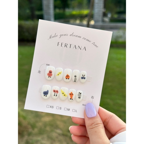 Fertana studio 手工穿戴甲 TH010