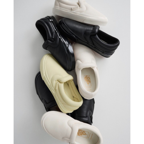 [unclev1966] Vans X Proenza Schouler 聯名 棉花白 時尚黑 雲朵 澎澎鞋 懶人鞋