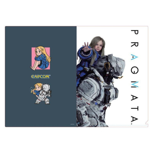 人機迷網 Pragmata 特典A4資料夾 可用免運券