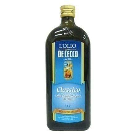 ~*平安喜樂*~DE CECCO 1公升 得科 特級冷壓初榨橄欖油 Extra Virgin Olive 超商取貨限二瓶