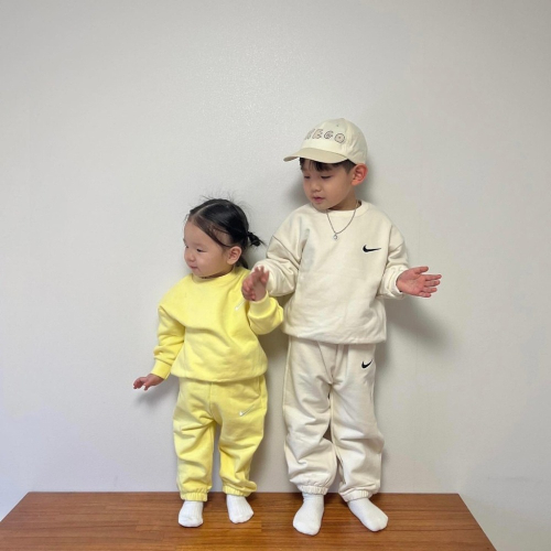 Bello.kids 正韓 翻完勾勾馬卡龍運動套裝