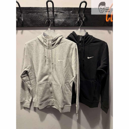 【AND.】NIKE HOODIE 休閒 運動 鋪棉 外套 黑/灰 623451-010/063