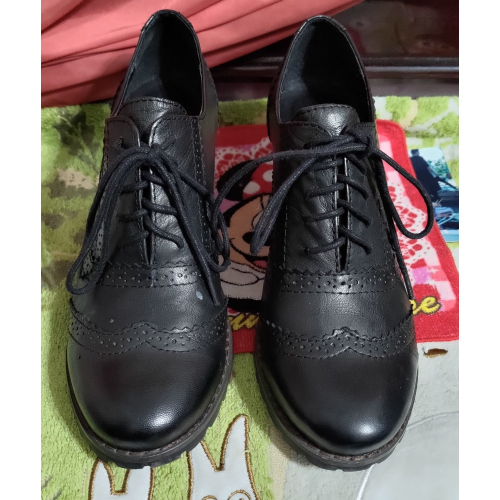 JOAN真皮 跟鞋 37號 SKECHERS 休閒鞋 涼鞋 23公分 W6
