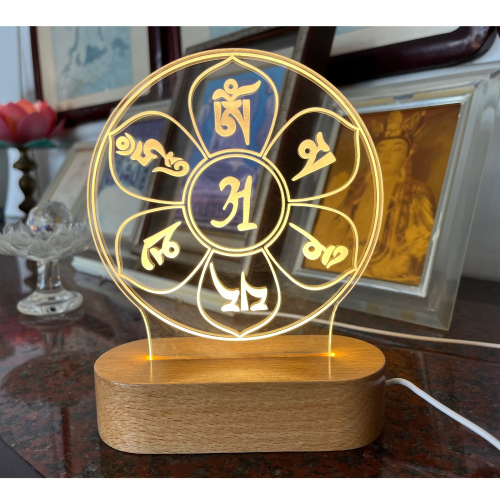 六字大明咒夜燈