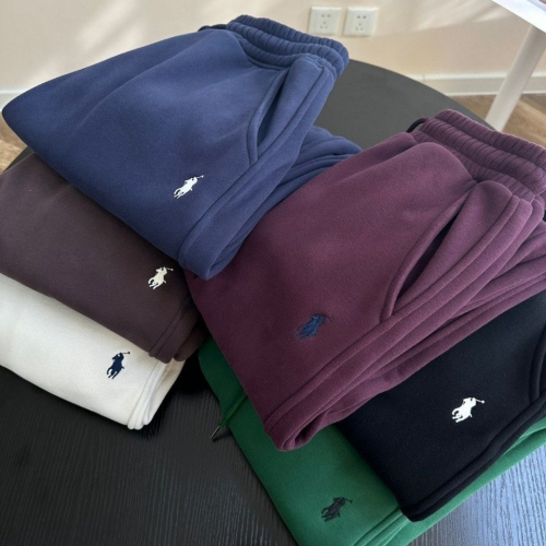 RL polo 休閒褲 長褲 衛衣 經典刺繡加絨加厚高腰休閒寬松運動褲休閒褲束腳褲 實穿才是王道 好氣質