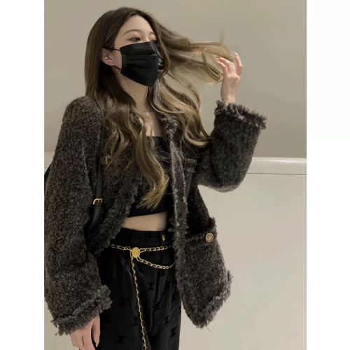 韓式chic小香風外套