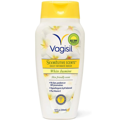 【Vagisil 衛姿絲】私密處清潔乳-清新白茉莉(12oz/354ml)【6033】
