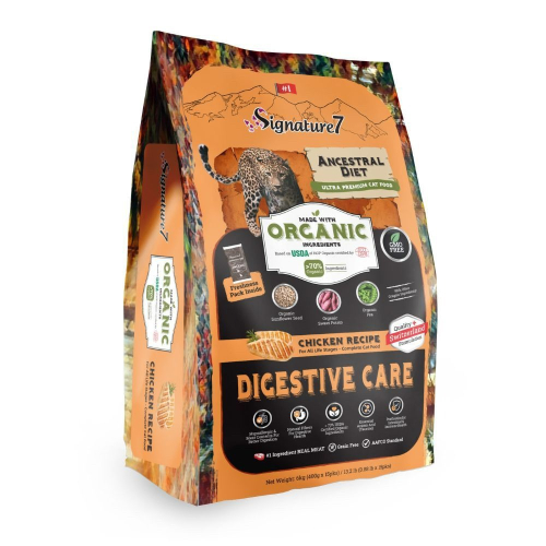 心寵 Signature7 貓飼料 1.6公斤 水解蛋白飼料 無穀全齡貓糧 獨立包裝 有機食譜 韓國